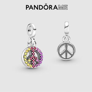 Pandora ME Multicolor Peace Charm